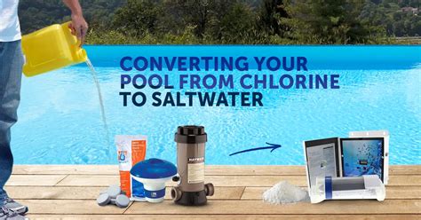 salt chlorine pool conversion